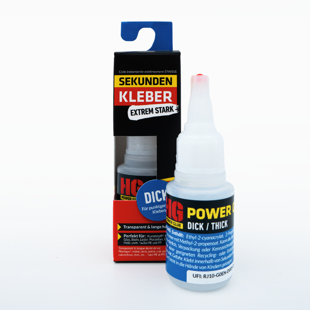 HG Power Glue Sekundenkleber dick, 20 g