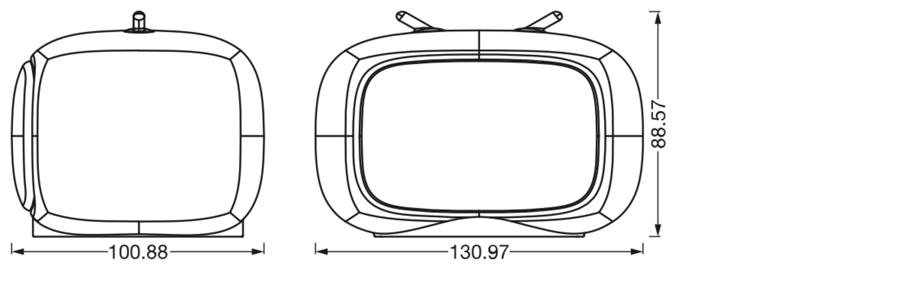 Osram RGBW-Nachtlicht "Nightlux TV Touch USB"