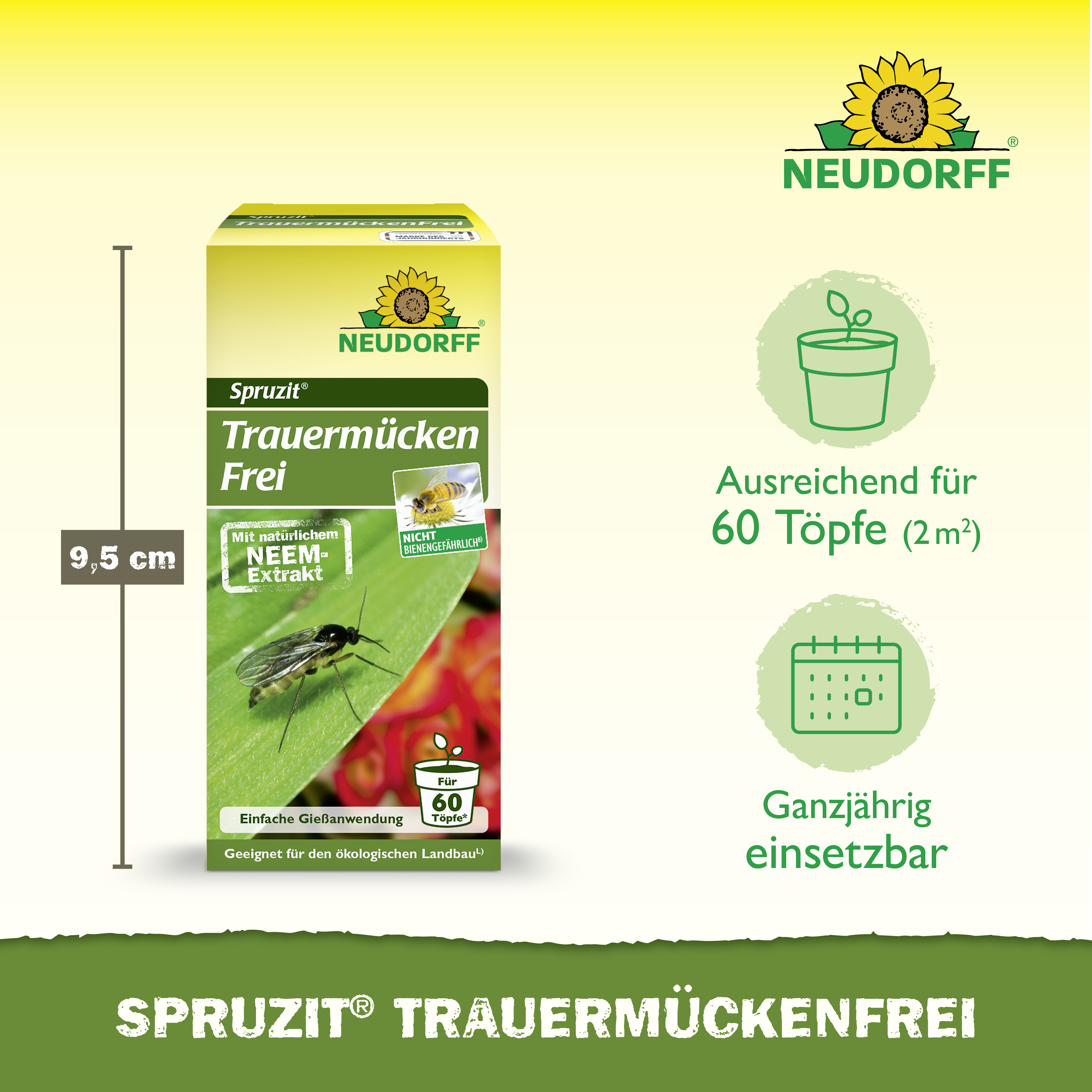 Neudorff Spruzit TrauermückenFrei, 30 ml