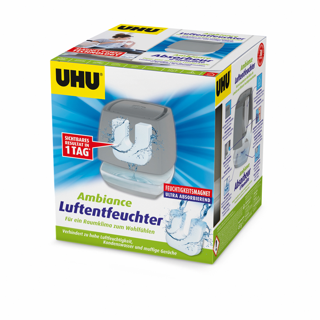 Uhu Luftentfeuchter Ambiance, anthrazit