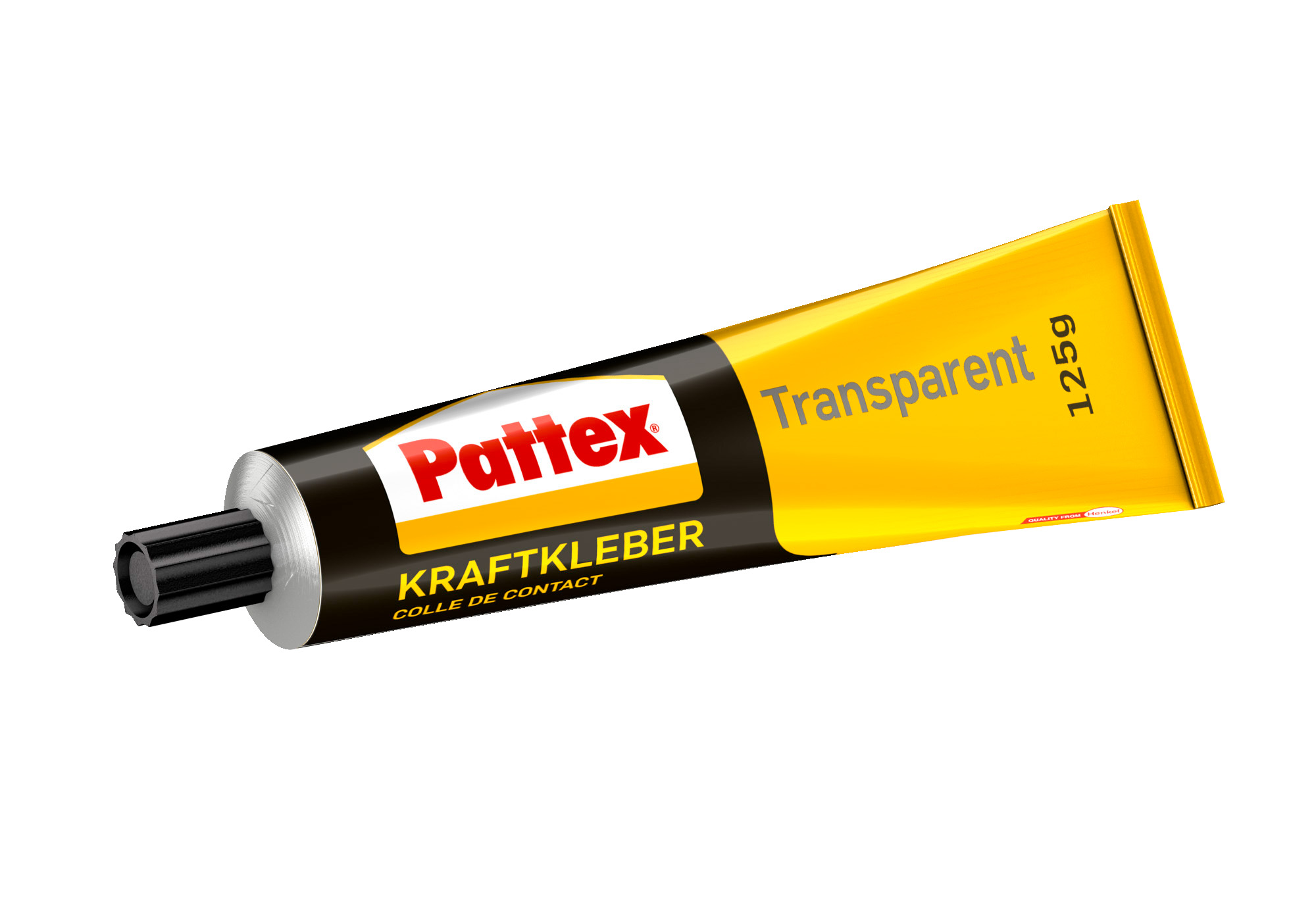 4015000073646 Pattex transparent, 125 g