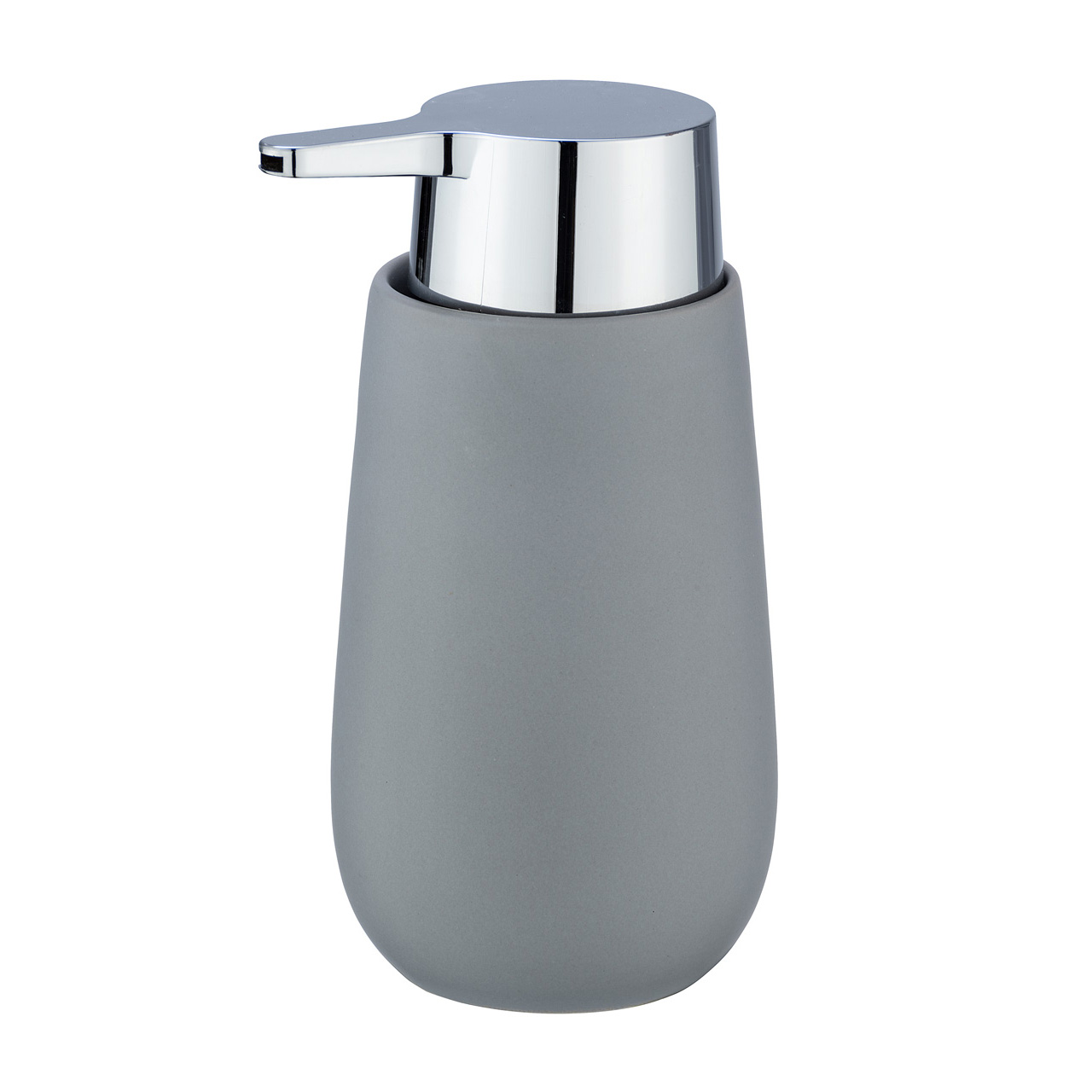 733788-Keramik-Seifenspender-Mod-Badi-grau_FS_01 WENKO KERAMIK SEIFENSPENDER BADI GRAU