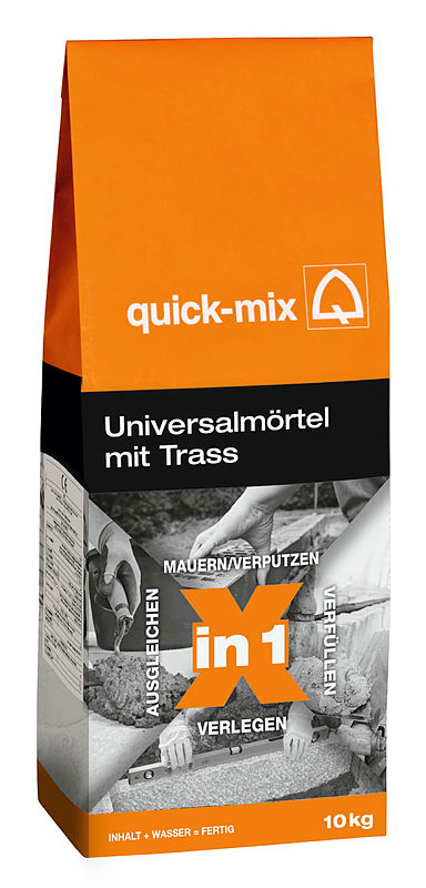 Quick-Mix Universalmörtel X in 1, 10 kg Quick-Mix Universalmörtel X in 1, 10 kg