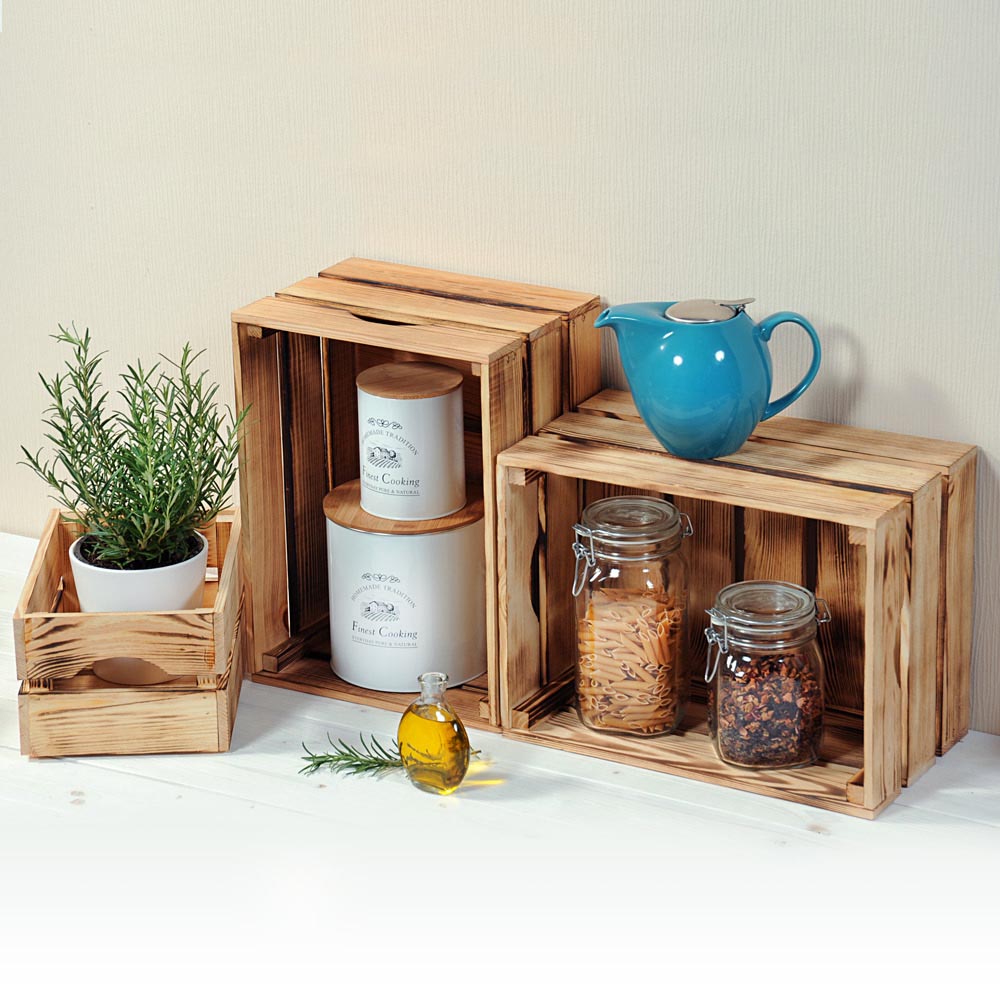 Kesper Aufbewahrungskiste, Kiefer, FSC, 30 x 20 x 15 cm Kesper Aufbewahrungskiste, Kiefer, FSC, 30 x 20 x 15 cm