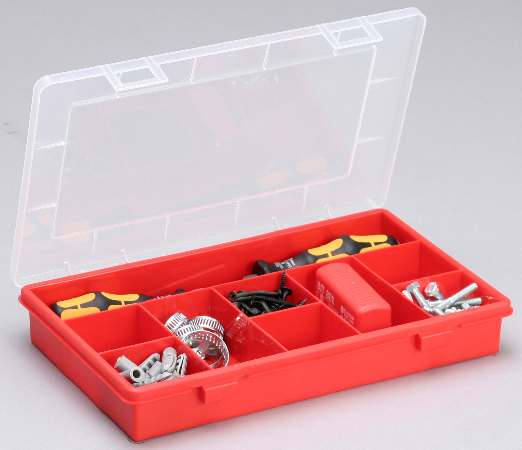 457210_50 Allit Sortimentskasten Basic 29/9, rot