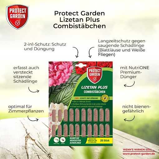 489771-2 Protect Garden Lizetan Plus Combistäbchen