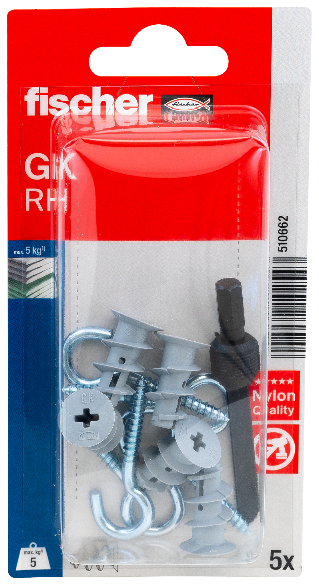 fischer Gipskartondübel GK RH K (5) fischer Gipskartondübel GK RH K (5)