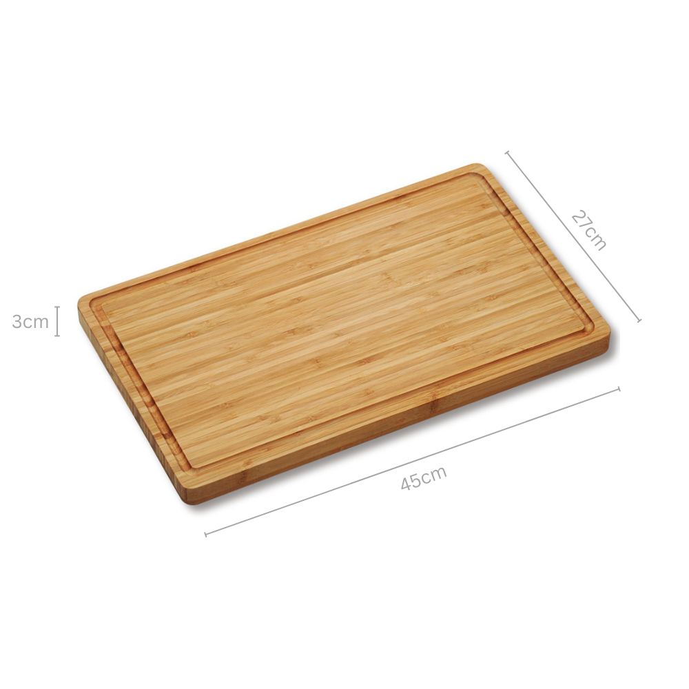 Kesper Profi-Schneidebrett, Bambus, FSC, 45 x 27 x 3 cm  Kesper Profi-Schneidebrett, Bambus, FSC, 45 x 27 x 3 cm