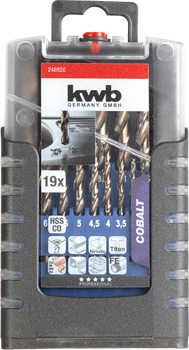 Kwb Spiralbohrer-Set, 1 -10 mm
