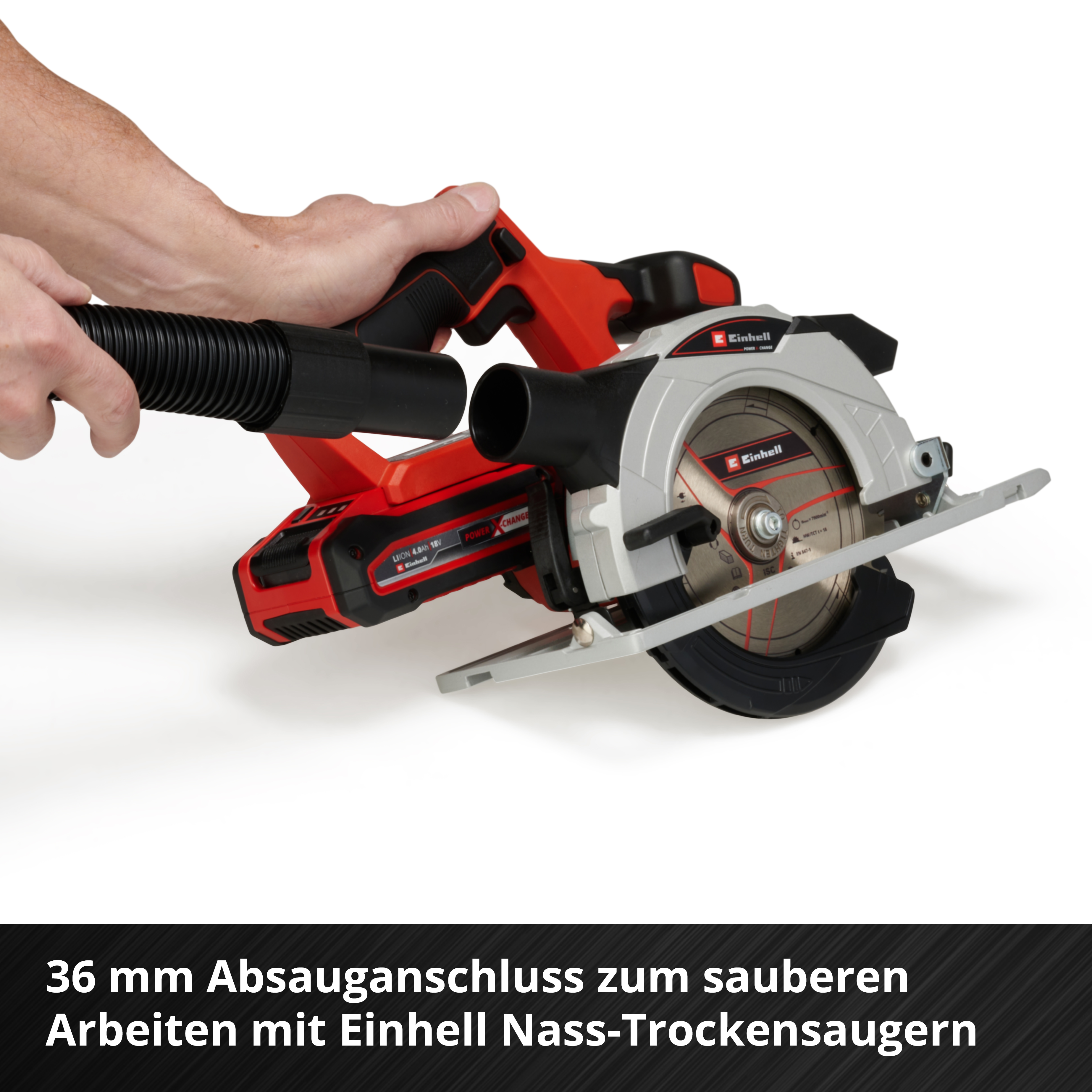 Einhell Akku-Handkreissäge TE-CS 18/150 Li - Solo