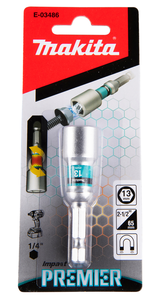 Makita Torsion Steckschlüssel SW13 Impact Premier