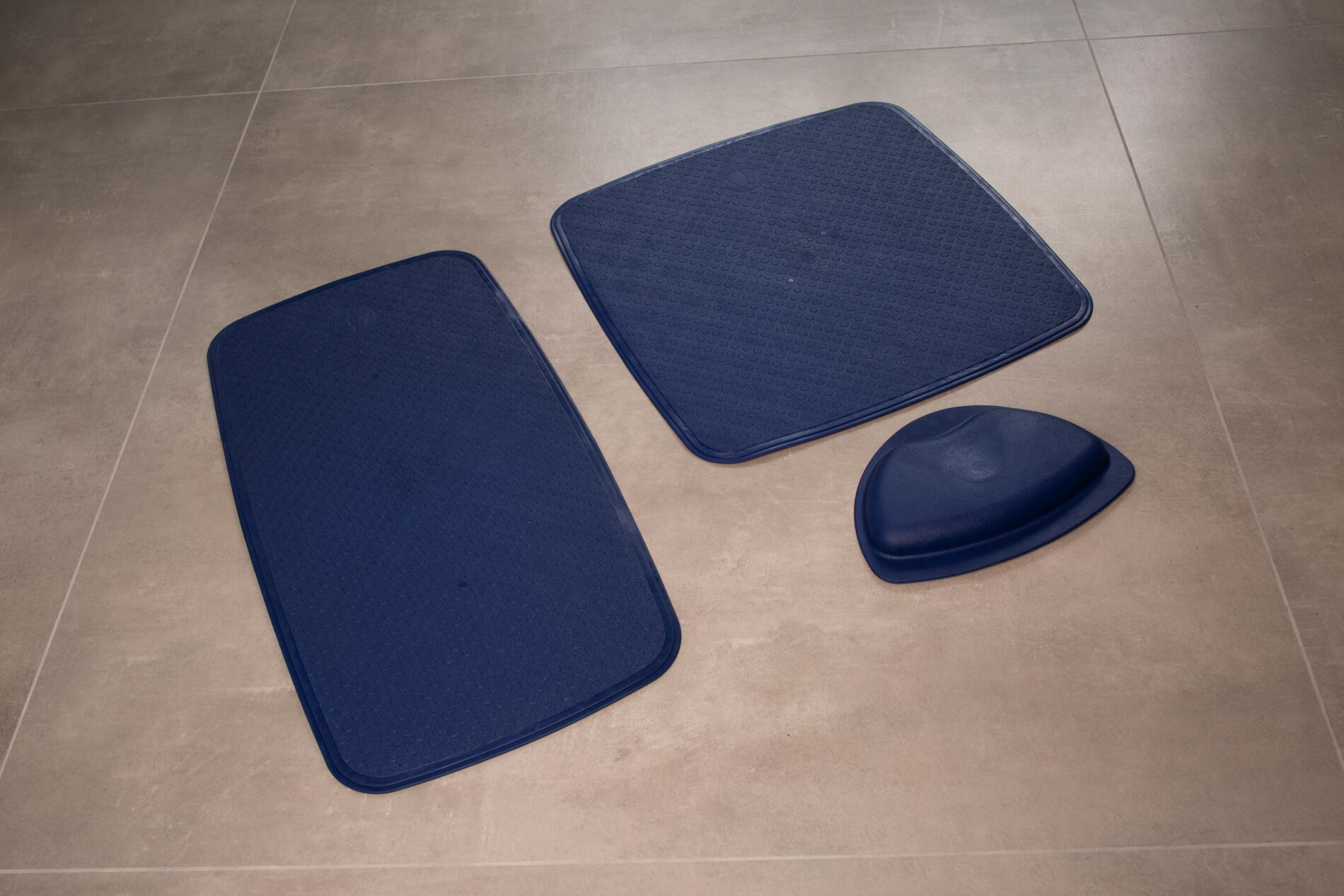 Ridder Duscheinlage Capri ca. 54x54 cm, ultramarinblau, 100% TPE Ridder Duscheinlage Capri ca. 54x54 cm, ultramarinblau, 100% TPE