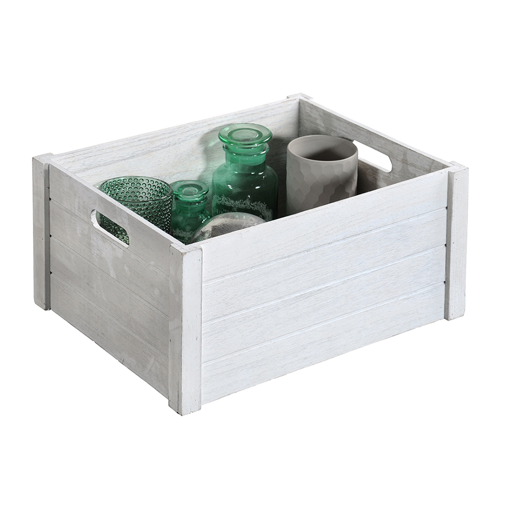 Kesper Aufbewahrungsbox, weißt gekält, Pappel, FSC, H 20 x B 40,5 x T 30,5 cm Kesper Aufbewahrungsbox, weißt gekält, Pappel, FSC, H 20 x B 40,5 x T 30,5 cm