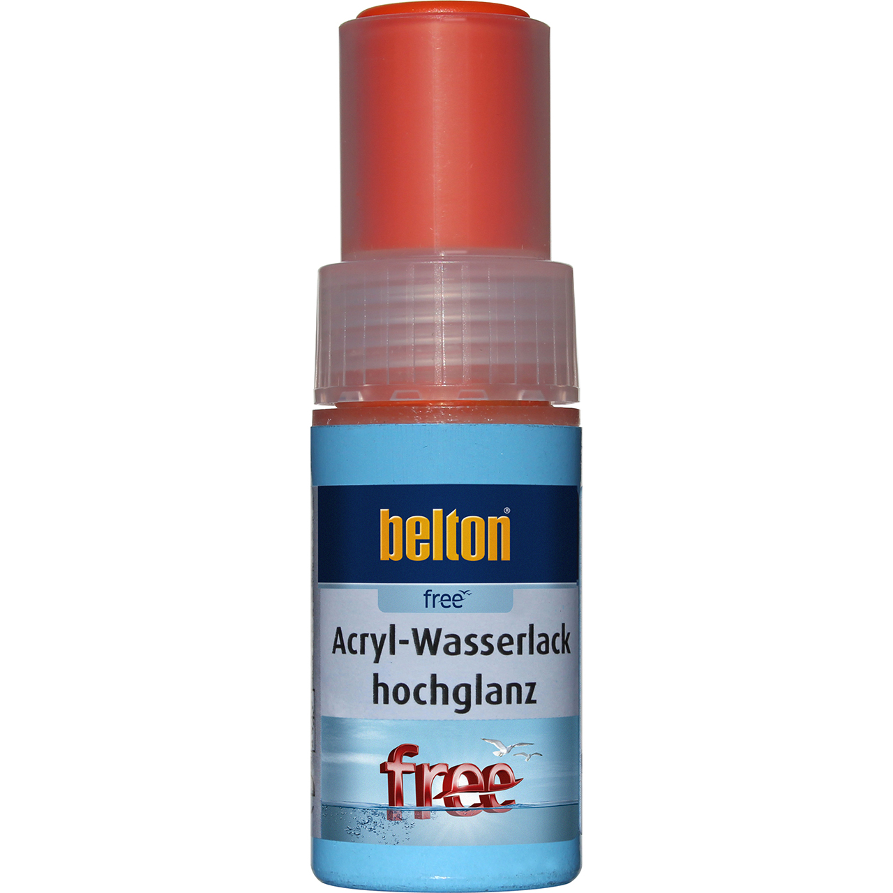 belton Acryl-Wasserlack reinorange hochglanz, 9ml