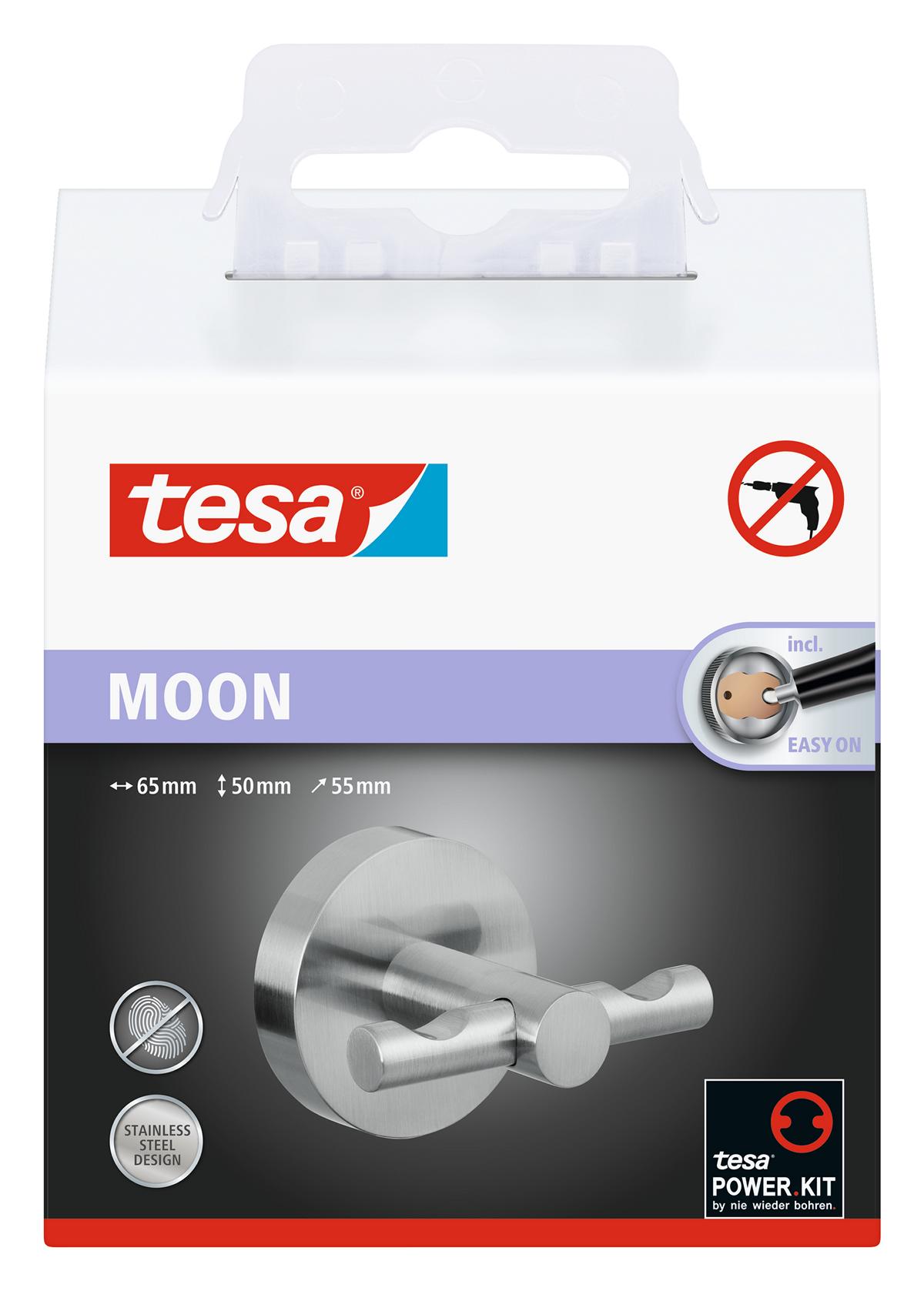 tesa_403050000000_LI490_front_pa tesa Moon Bademantelhaken