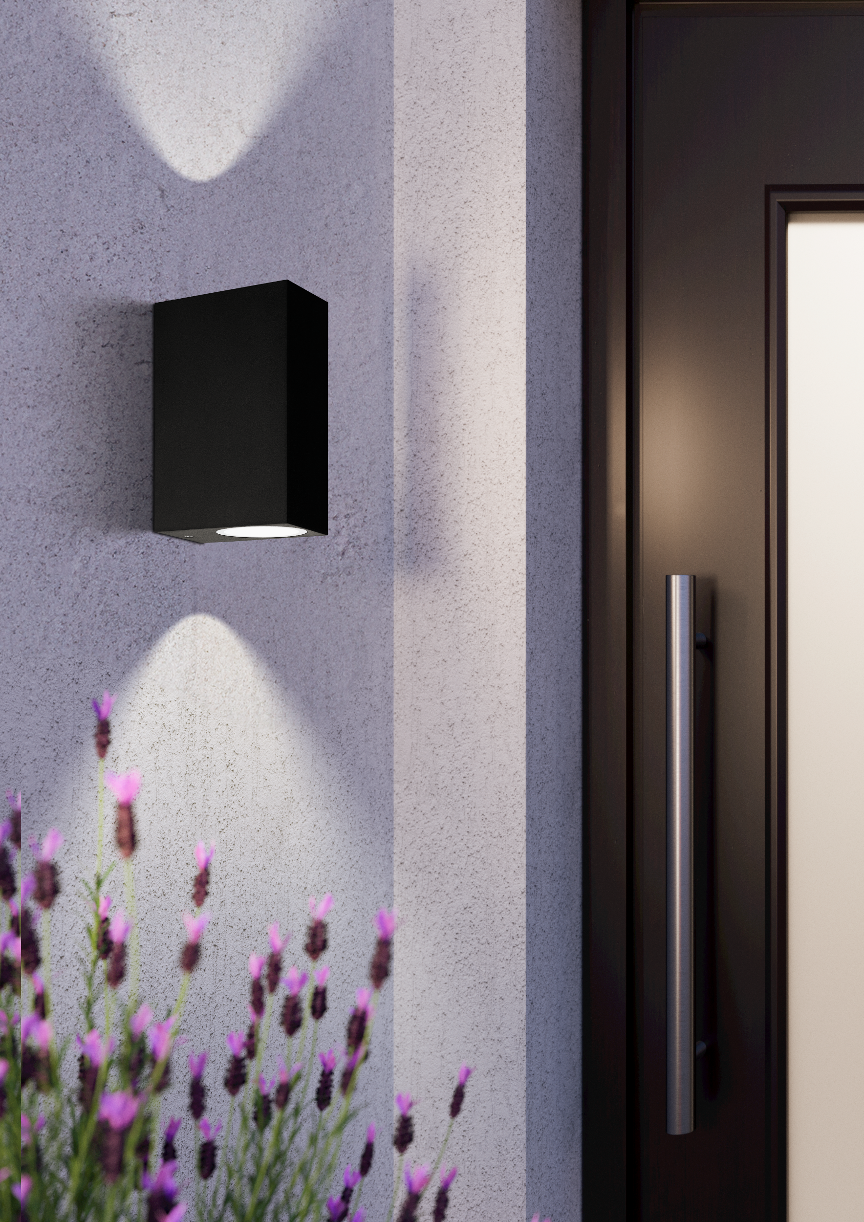 Eglo Außenwandleuchte Scogliera-E, 2 x 5W, eckig Eglo Außenwandleuchte Scogliera-E, 2 x 5W, eckig