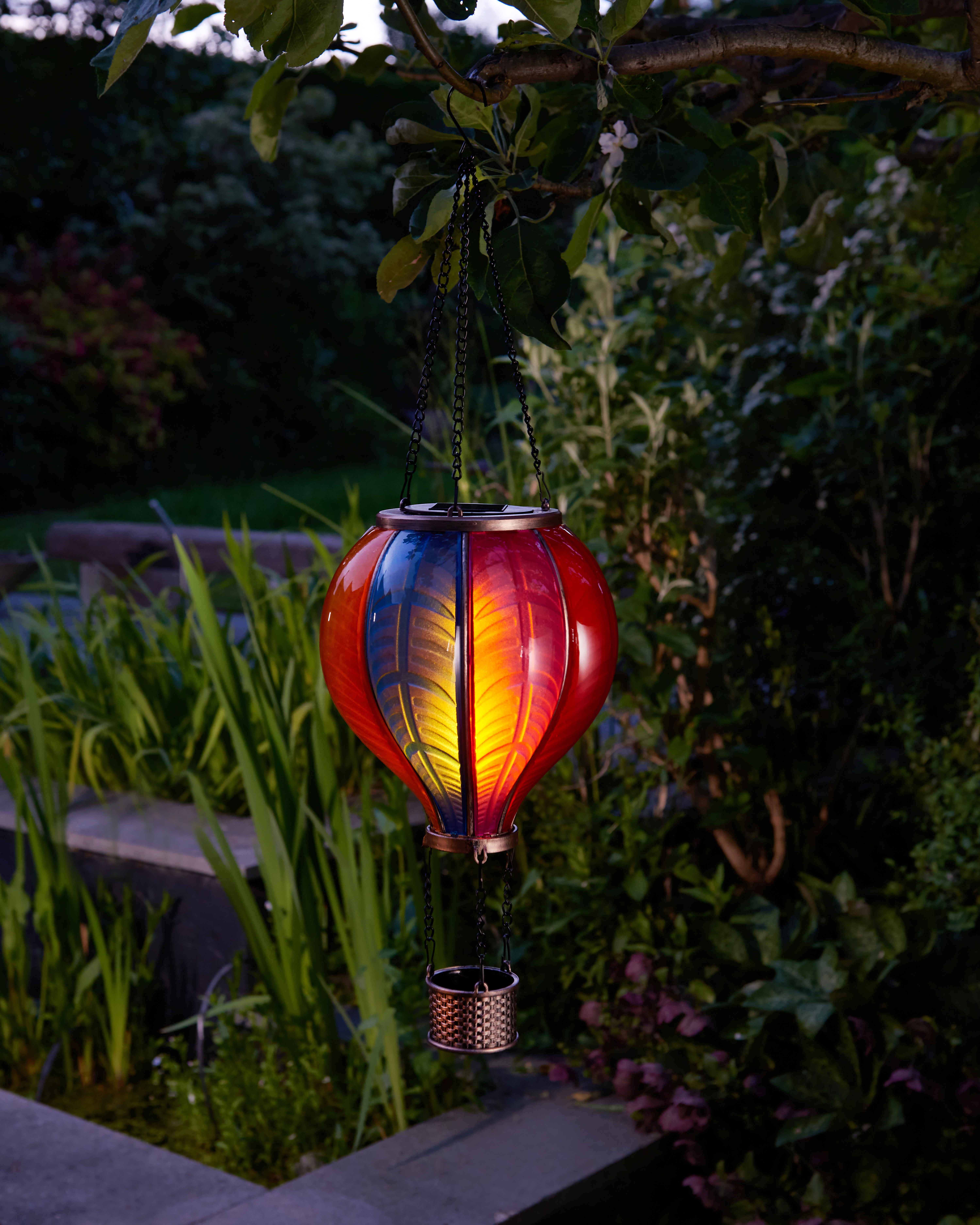 Smart Garden Solarlaterne Heißluftballon Regenbogen Smart Garden Solarlaterne Heißluftballon Regenbogen