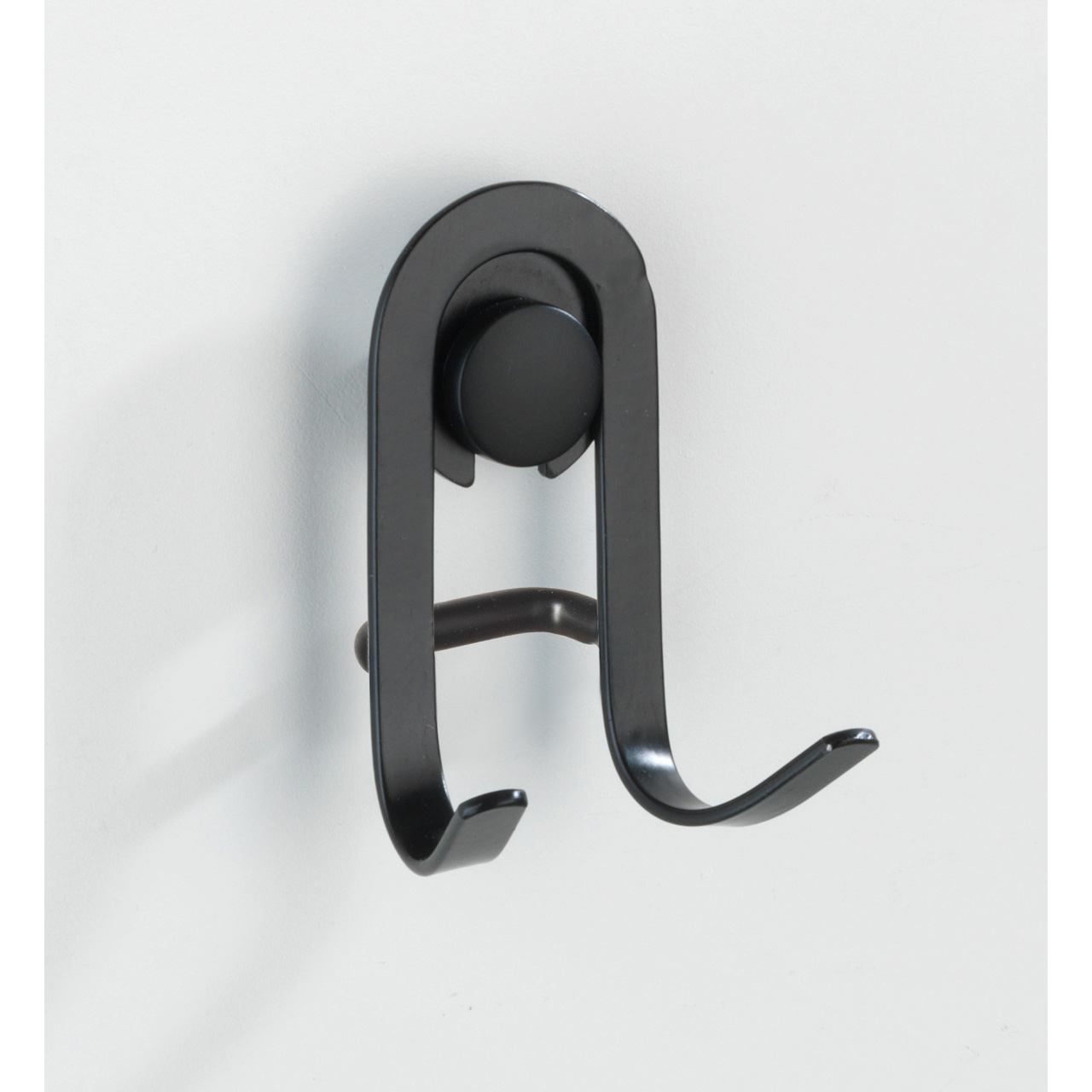 490820-Wandhaken-Classic-Plus-schwarz-2er_AMBI_02 WENKO CLASSIC PLUS WANDHAKEN 2ER SCHWARZ