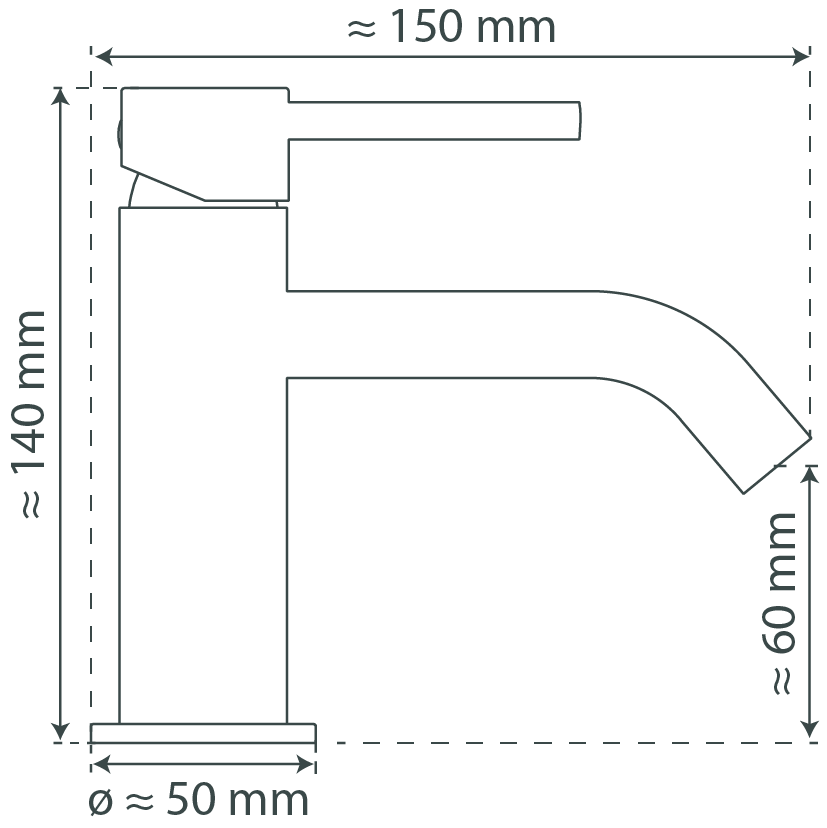 Schütte Standventil Aragon, Schwarz matt Schütte Standventil Aragon, Schwarz matt