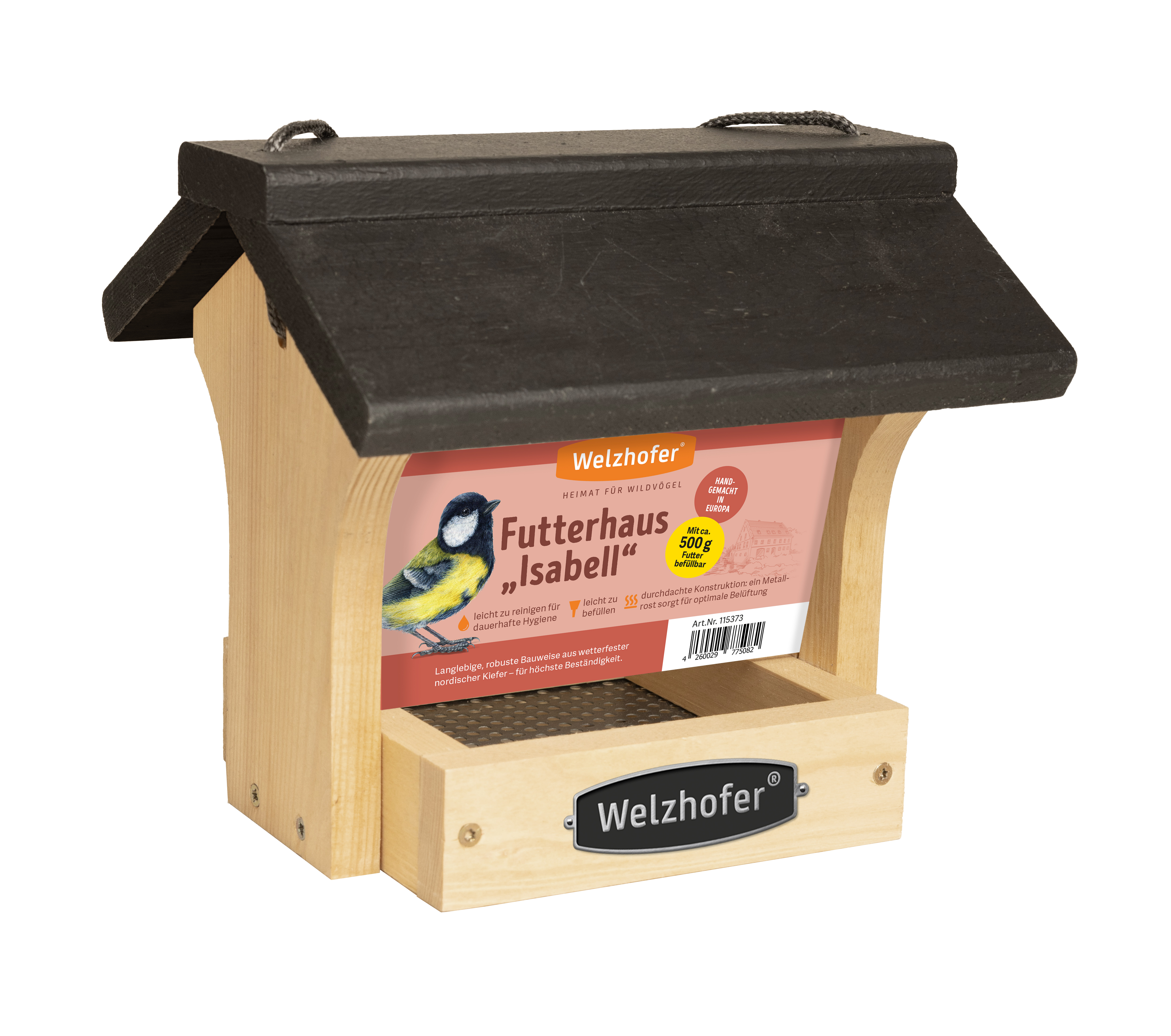 Welzhofer Vogelfutterhaus "Isabell"