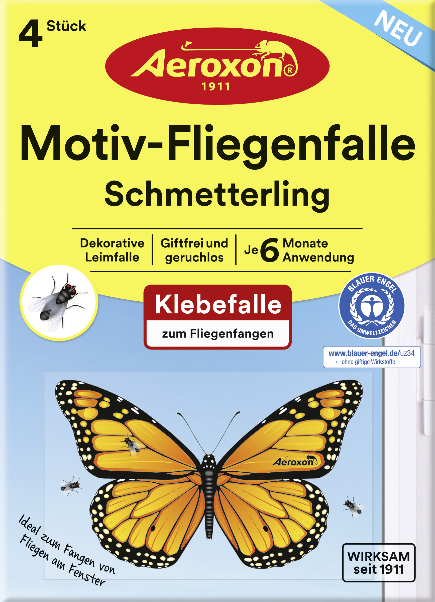 Aeroxon Motiv-Fliegenfalle Schmetterling Aeroxon Motiv-Fliegenfalle Schmetterling