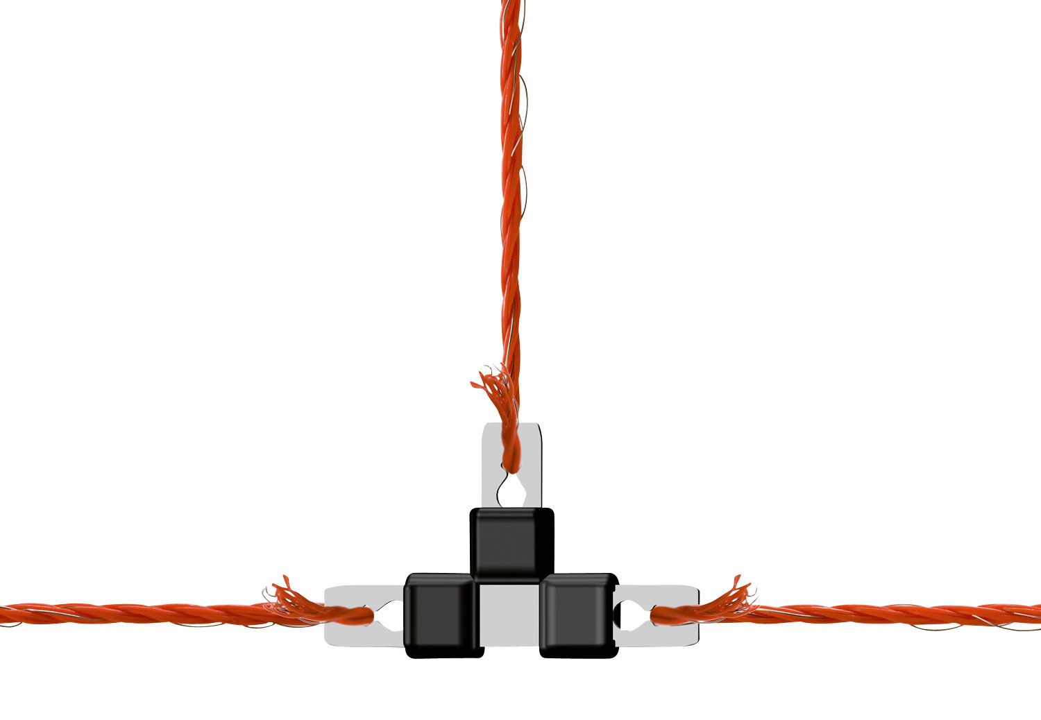 Kerbl AKO Reparaturset Litzclip 8-teilig, Edelstahl