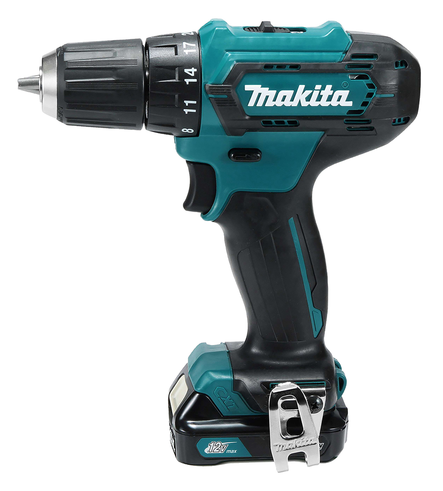 Makita Akku-Bohrschrauber DF333D, inkl. 2Ah und 12V Akku & Ladegerät
