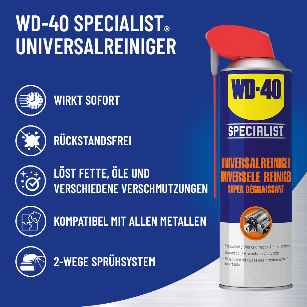 WD-40 Specialist Universalreiniger, 250 ml WD-40 Specialist Universalreiniger, 250 ml