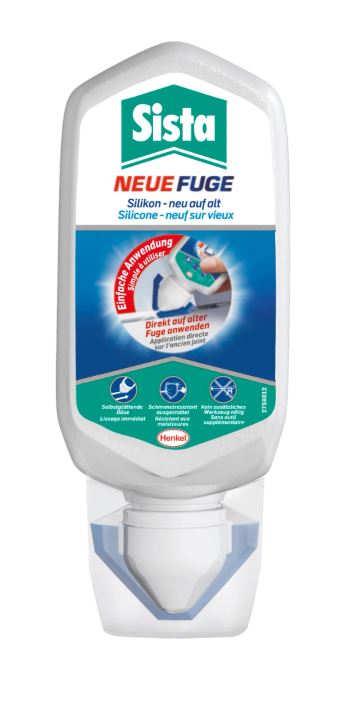 Sista Silikon Neue Fuge, weiß, 80 ml