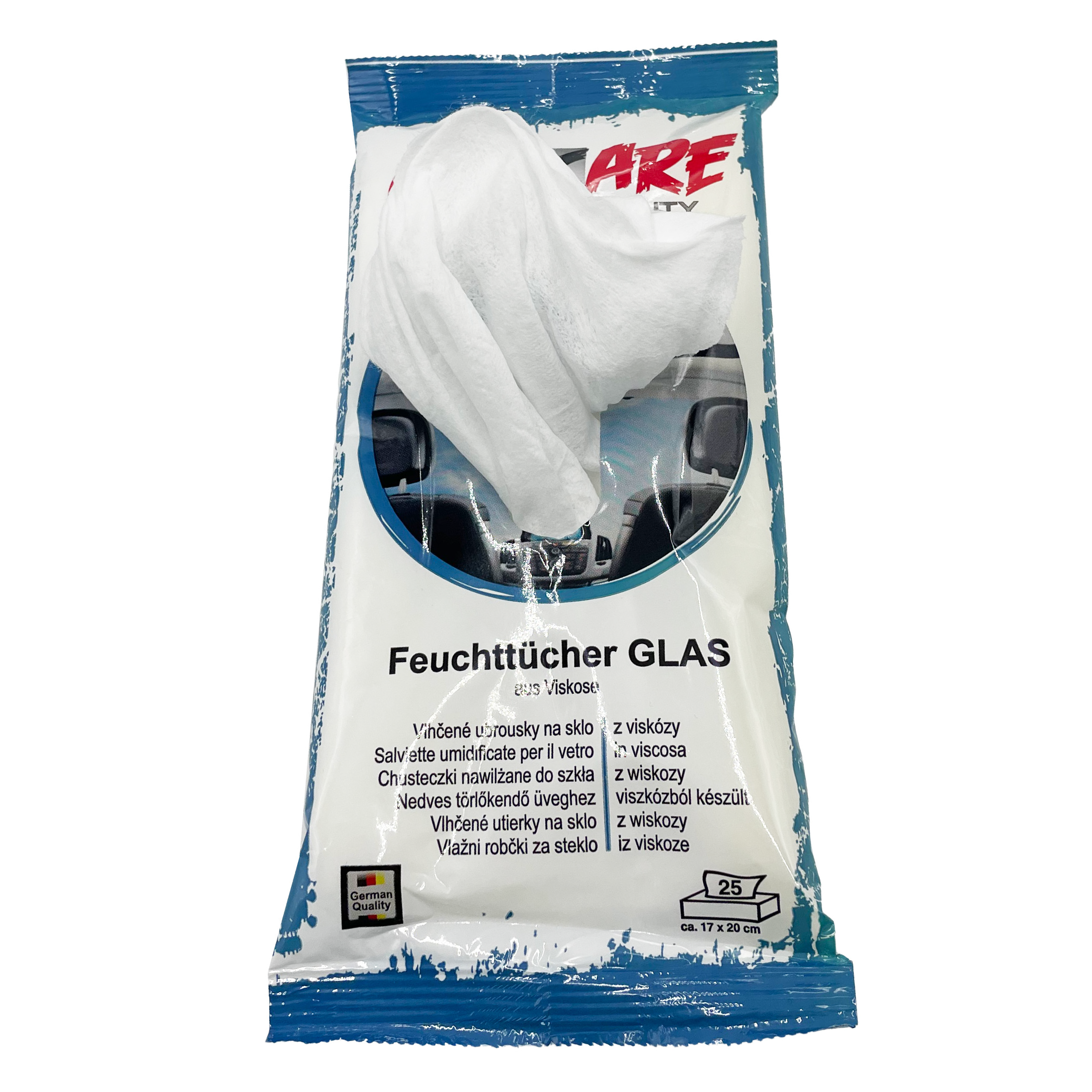 CPC Feuchttücher Glas, 25 Stk. CPC Feuchttücher Glas, 25 Stk.
