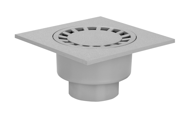 ACO RUG Self Haus- und Hofablauf, 250 x 250 mm