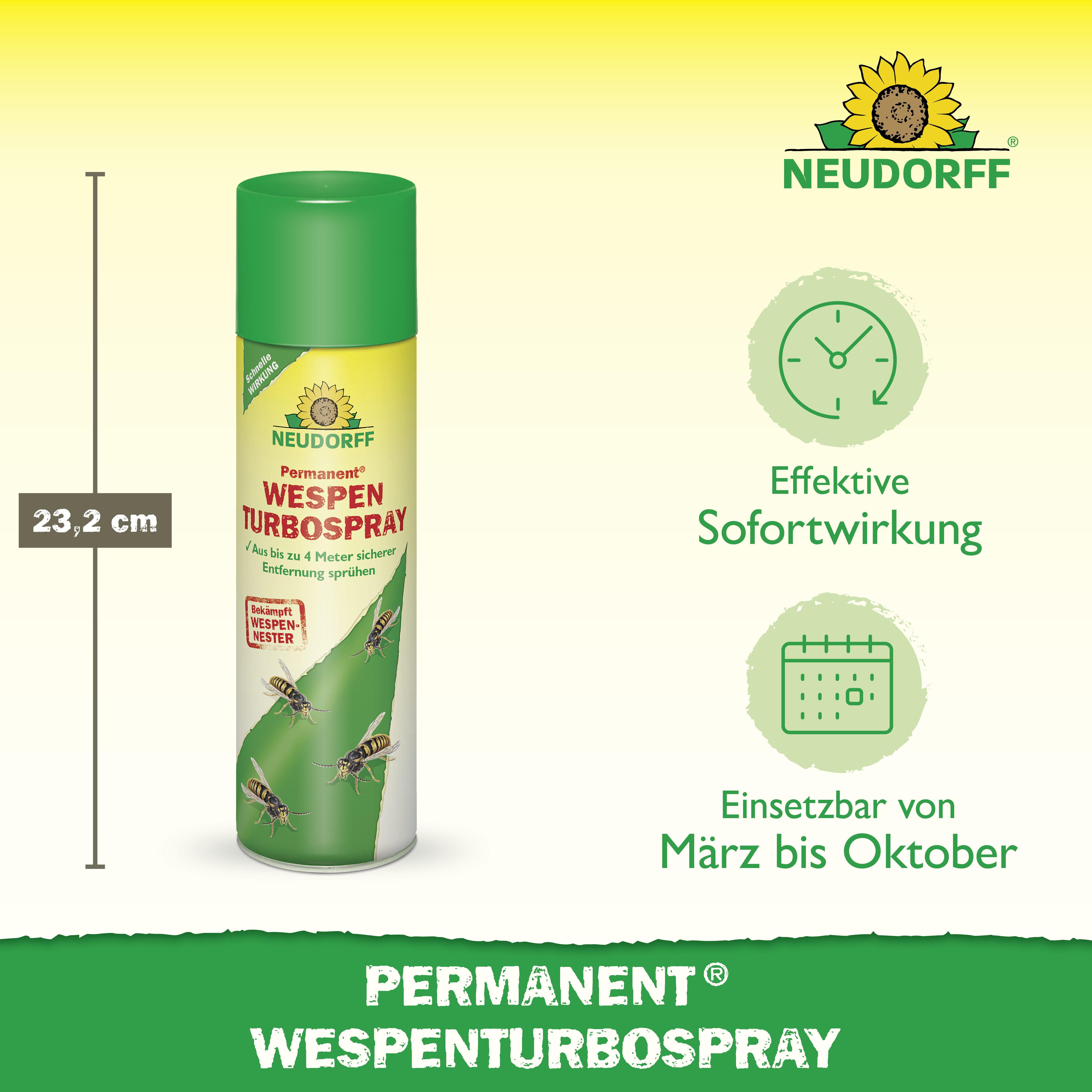 Neudorff Permanent WespenTURBOSpray