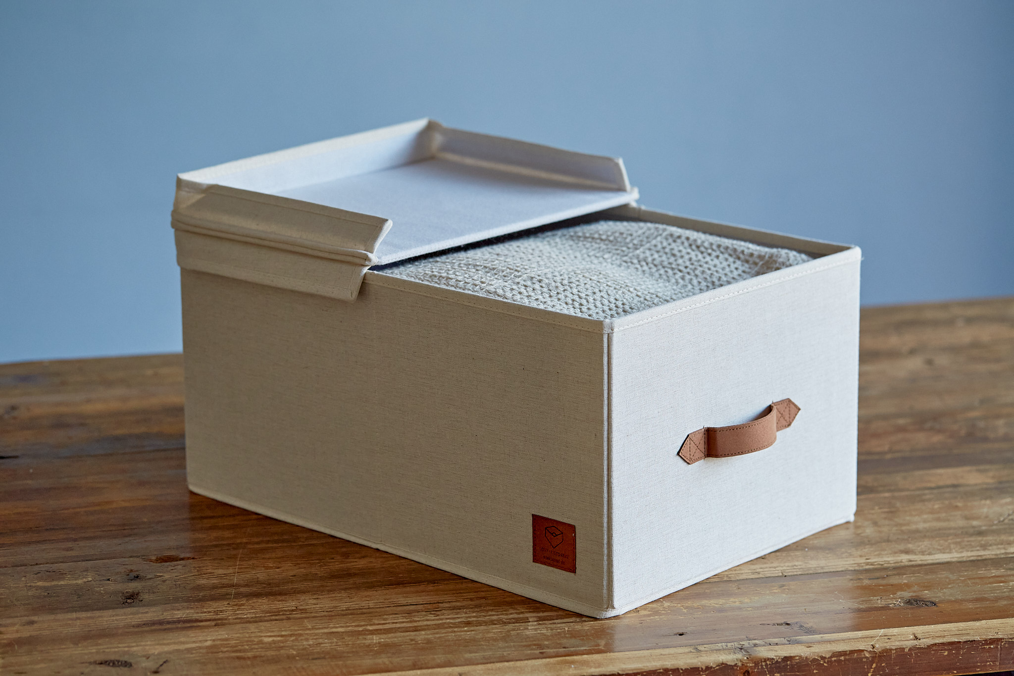 Store It Premium Natur Ordnungsbox mit Klappdeckel Store It Premium Natur Ordnungsbox mit Klappdeckel