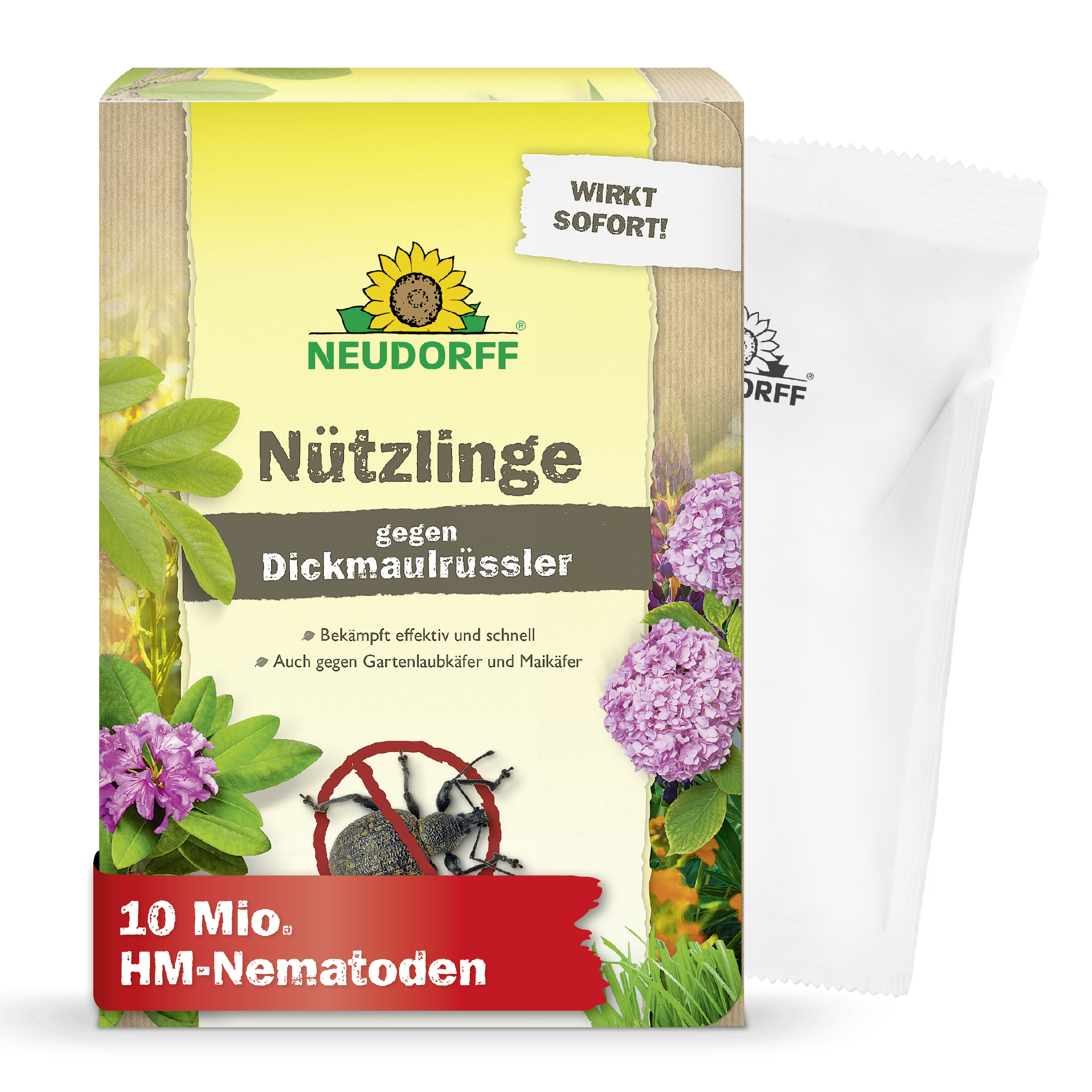 Neudorff Bestellkarte Nützlinge gegen Dickmaulrüssler