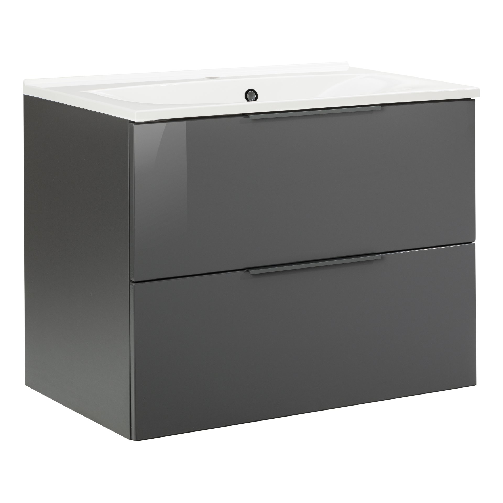 Fackelmann Waschtisch-Unterschrank LUNA,  B800 x H602 x T488 mm