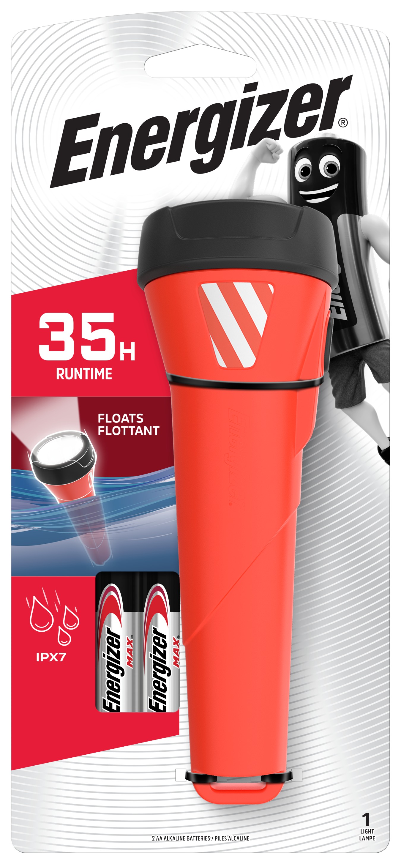 7638900418811 ENERGIZER TASCHENLAMPE WATERPROOF