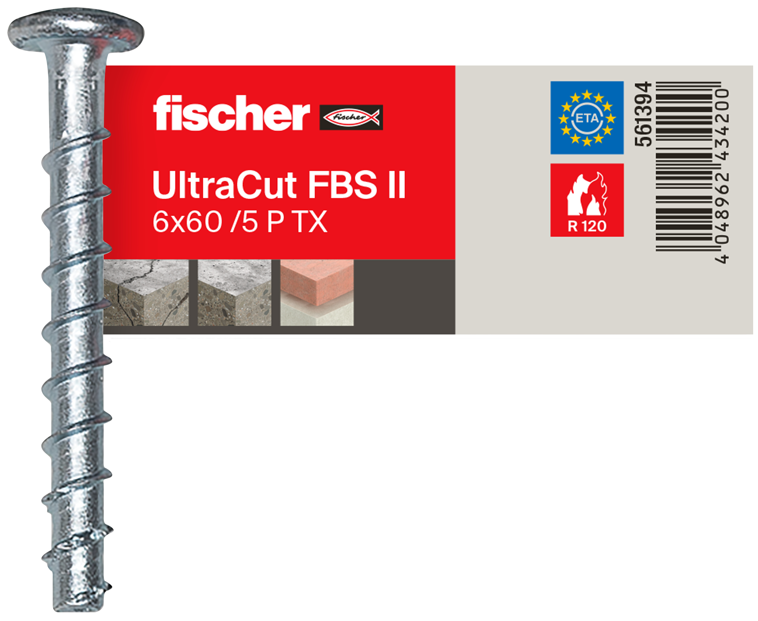 fischer UltraCut FBS II 6x60/5 P E fischer UltraCut FBS II 6x60/5 P E
