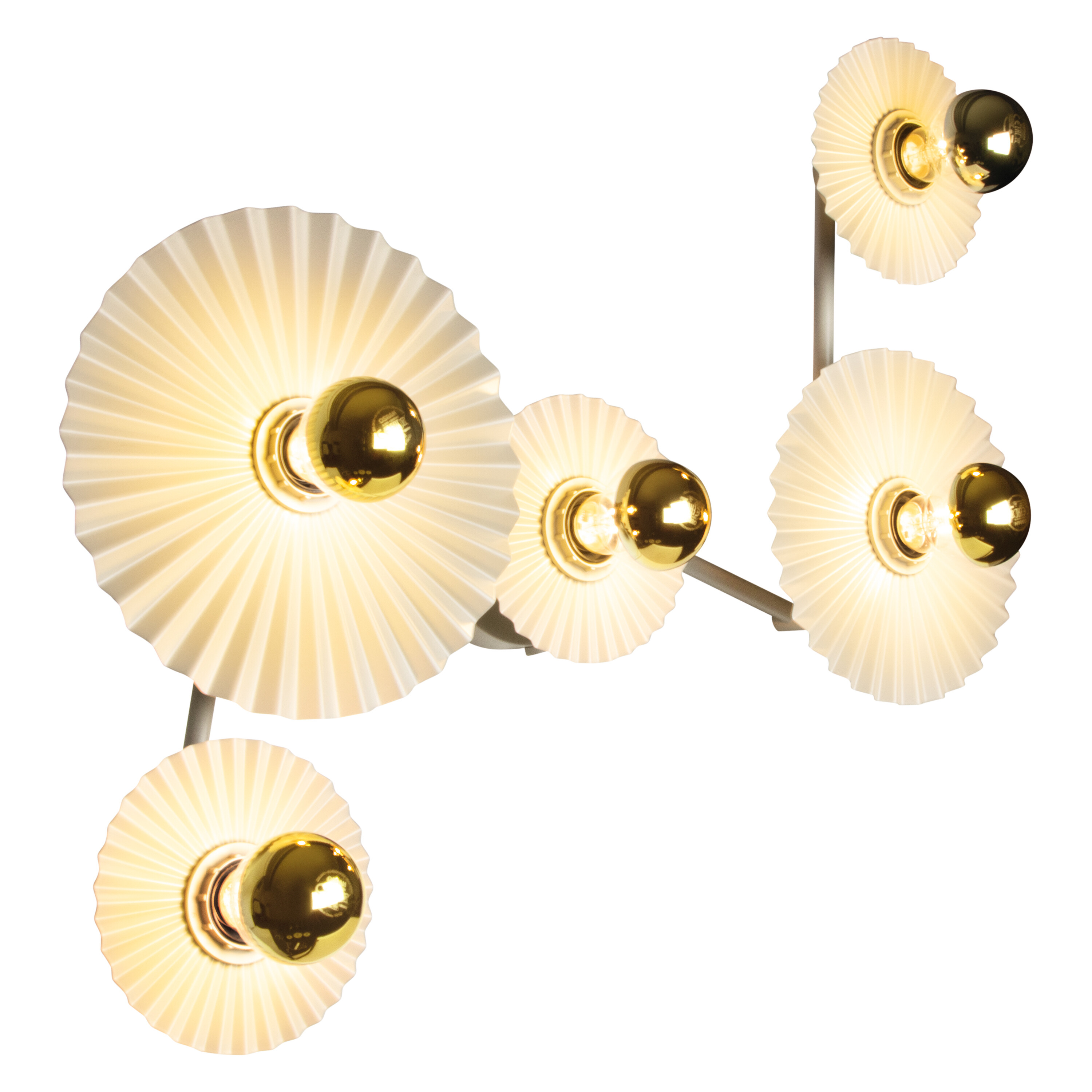 Osram DECOR Plissee Wall, 5XE27, beige