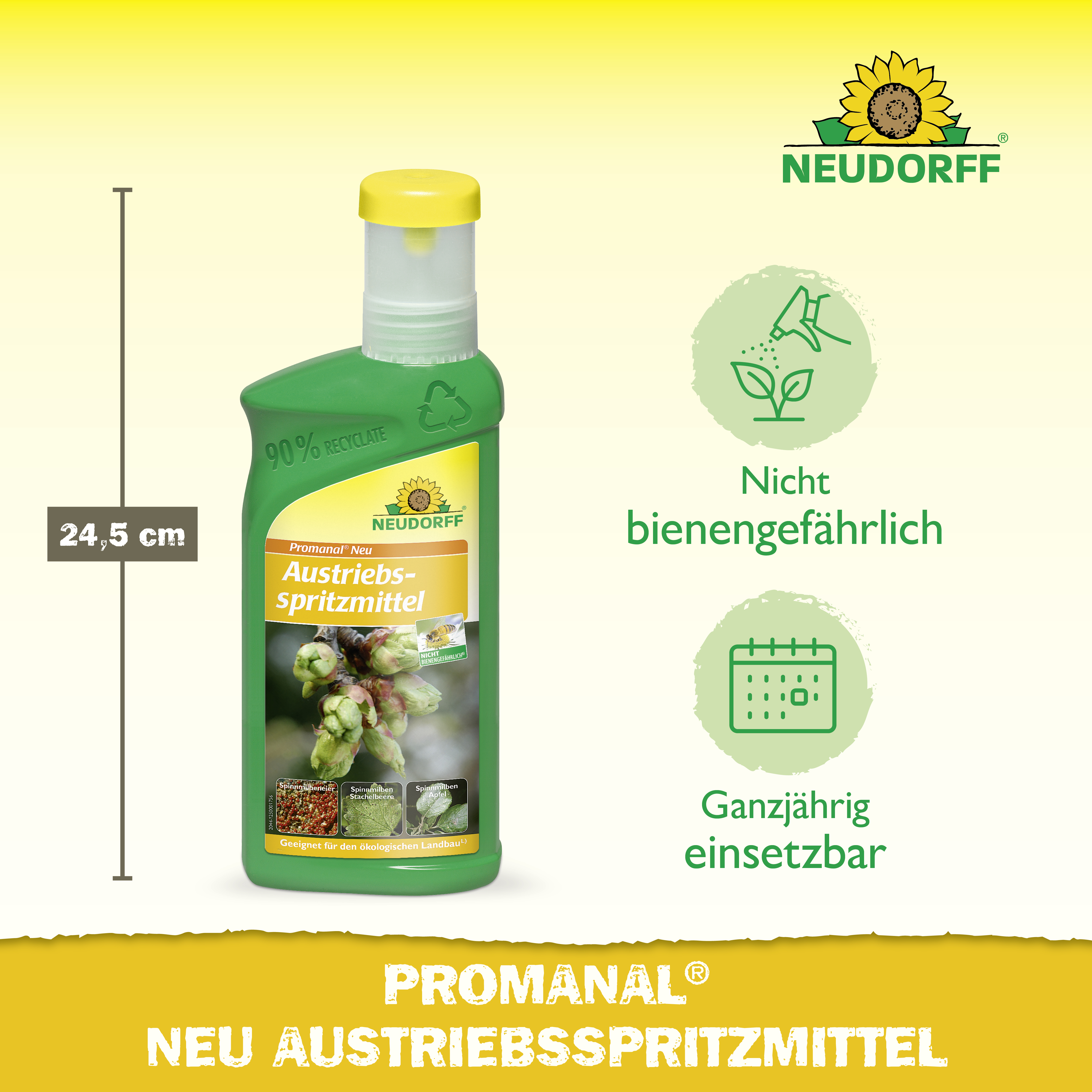 Neudorff Promanal Neu Austriebsspritzmittel, 500 ml