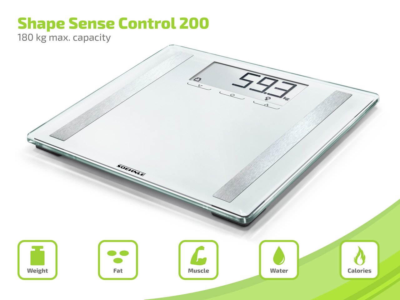 Leifheit Personenwaage Shape Sense Control 200 Leifheit Personenwaage Shape Sense Control 200