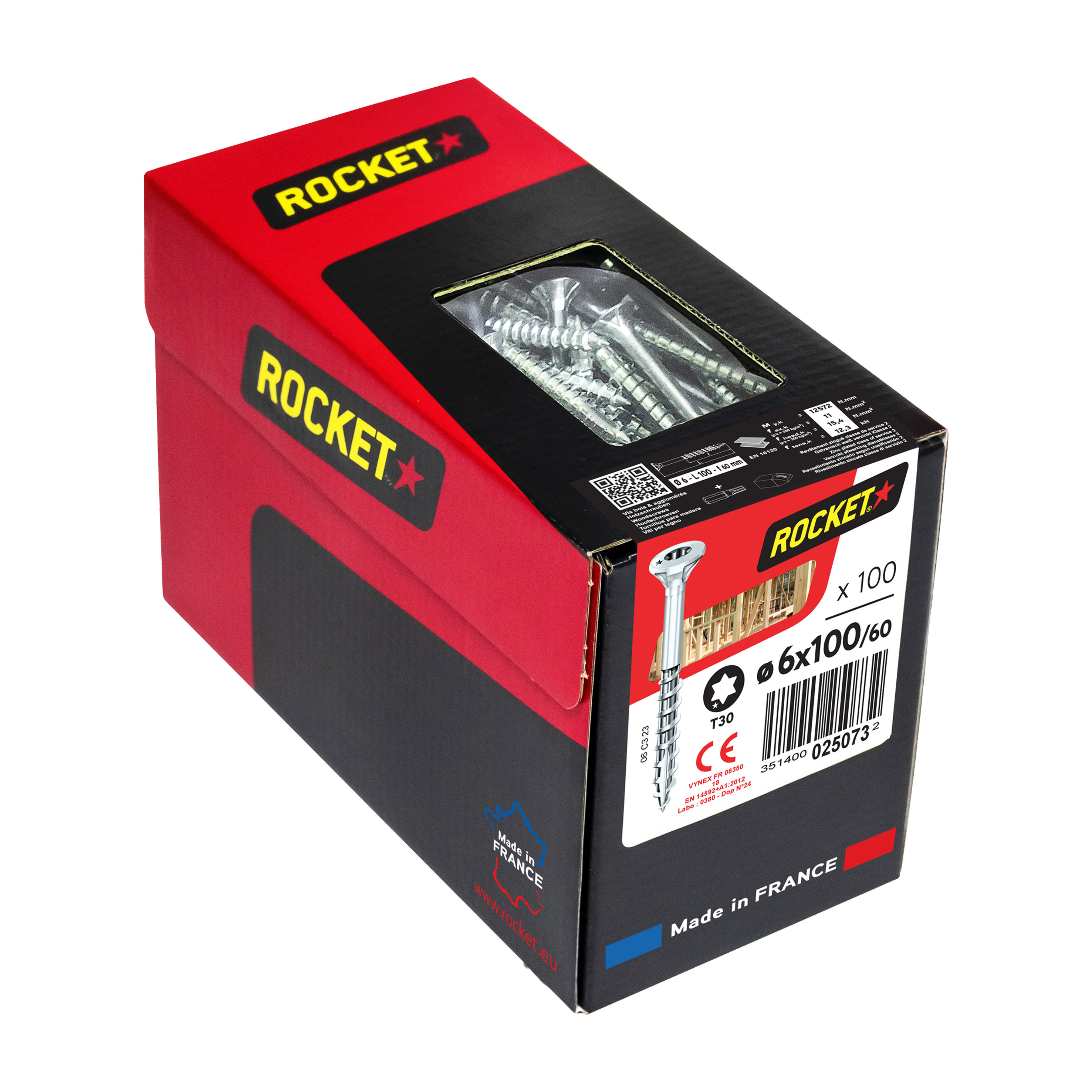 Rocket Seko 6,0 x 100 vz T30 TG Rocket Seko 6,0 x 100 vz T30 TG