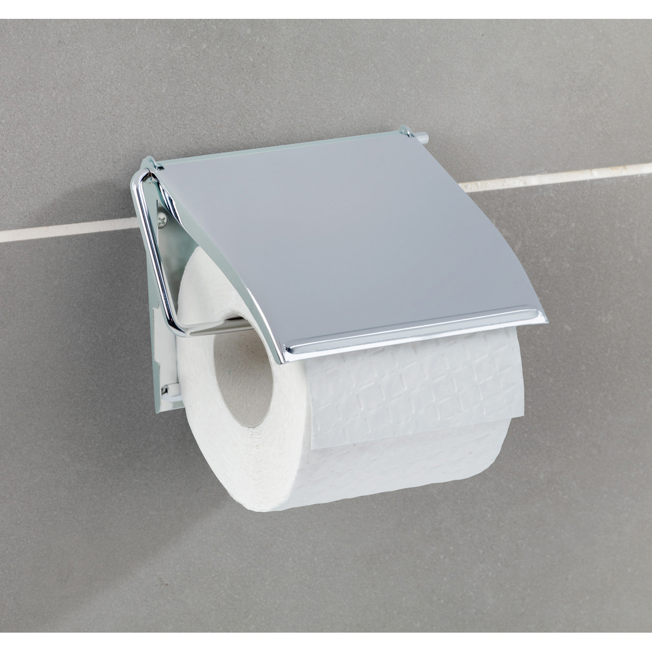 467661-Toilettenpapierrollenhalter-Cover_AMBI_01 WENKO TOI-PAPIERHALTER COVER 13,5X2,5X12