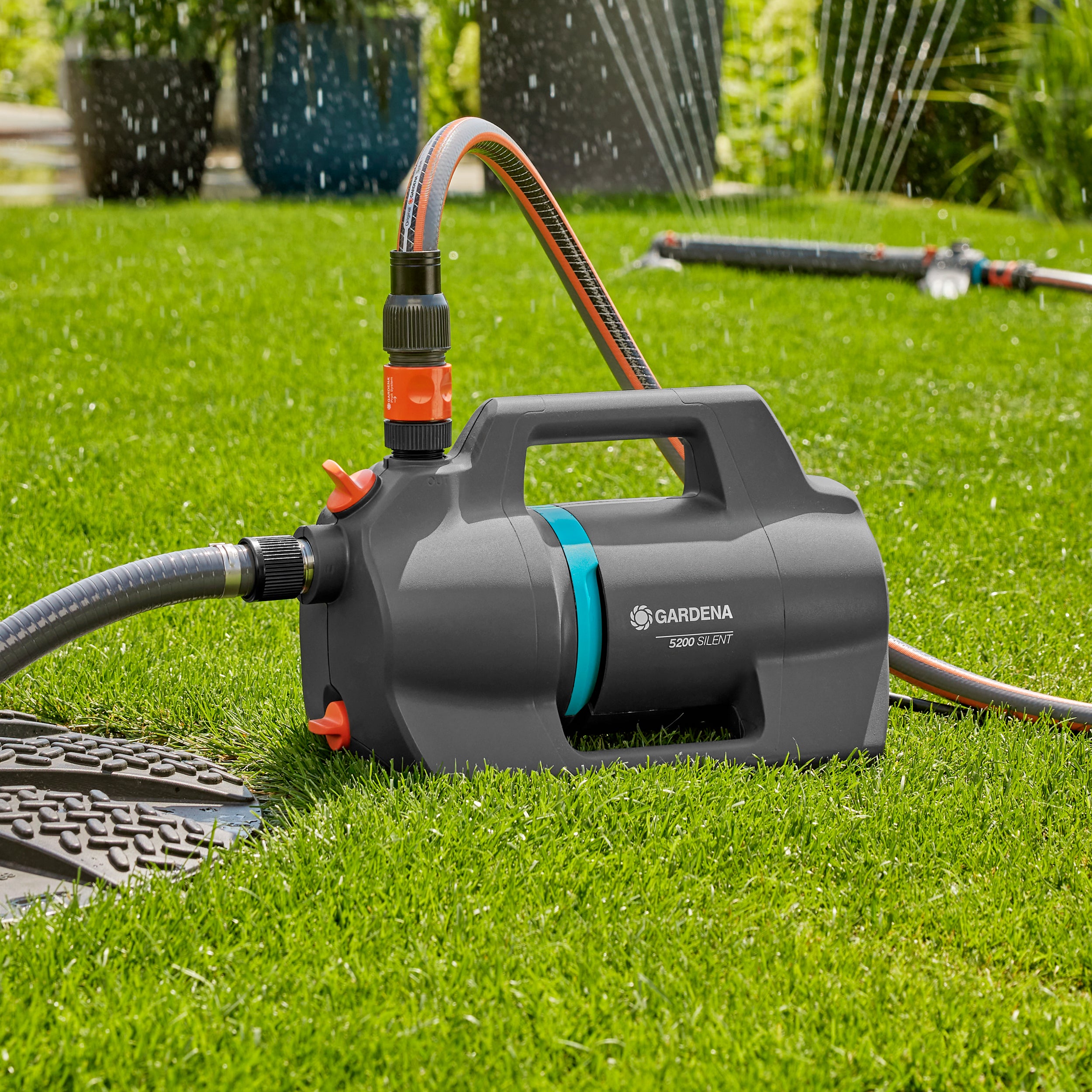 Gardena Gartenpumpe 5200 Silent