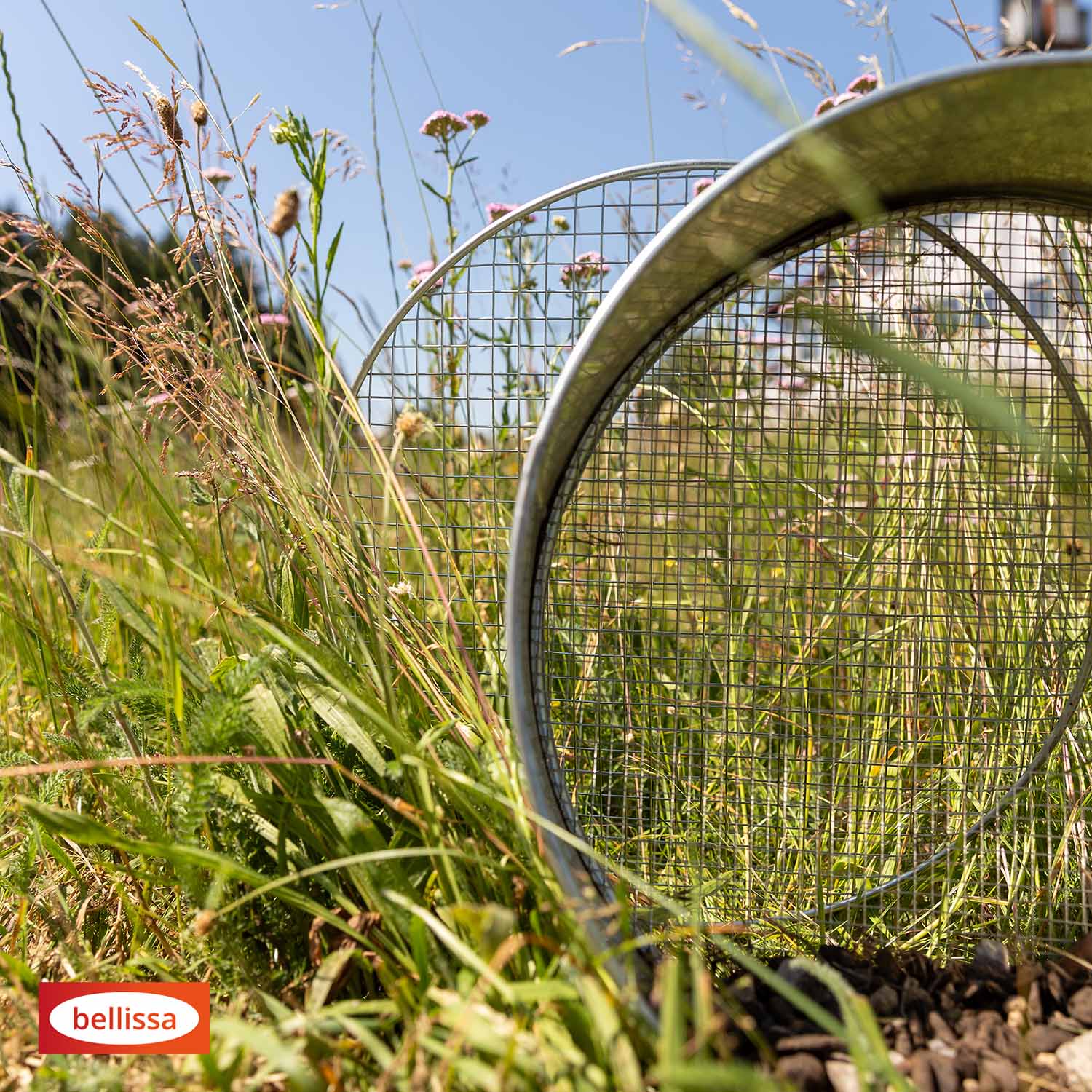 Bellissa Metallrandsieb mit Wechselgitter Bellissa Metallrandsieb mit Wechselgitter