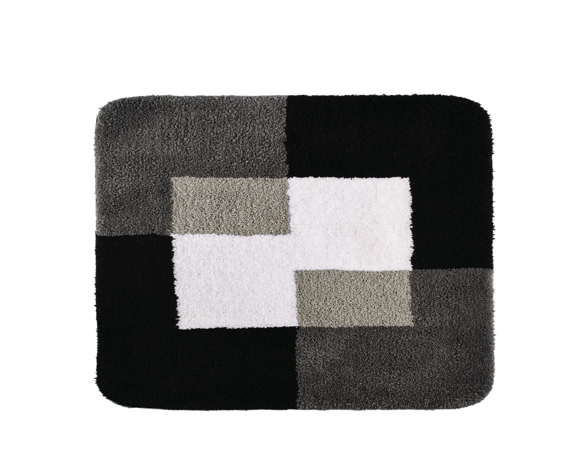 333398-1   VORLEGER OHNE AUSSCHNITT COINS GRAU 55X50 CM