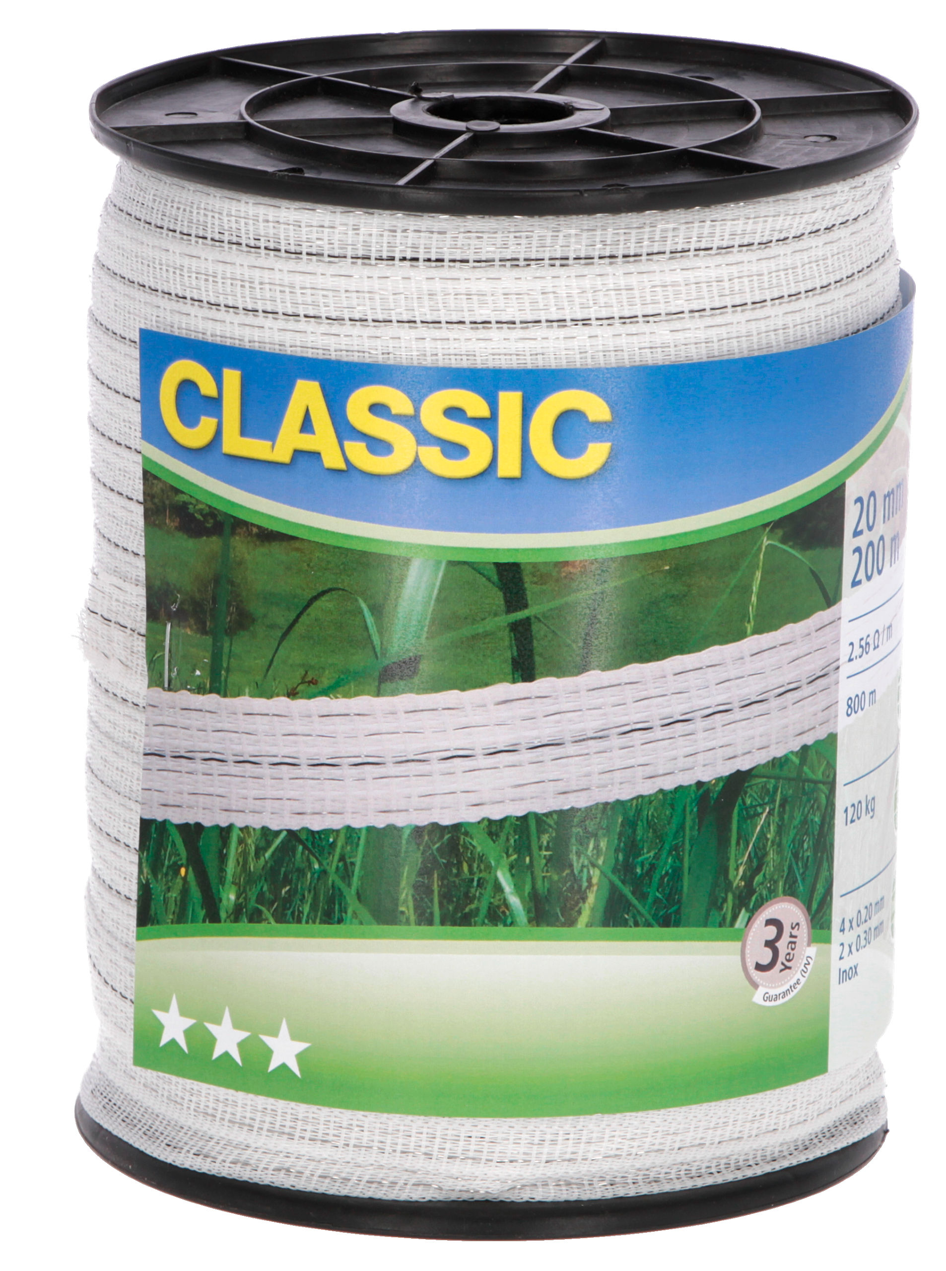 Kerbl Classic Weidezaunband 200mx20mm