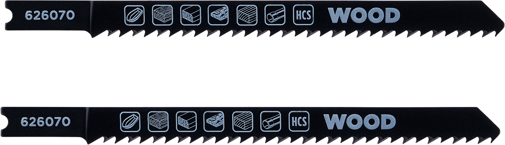 kwb HCS-Stichsägeblätter mit U-Schaft für Holz, fein, 100 mm kwb HCS-Stichsägeblätter mit U-Schaft für Holz, fein, 100 mm