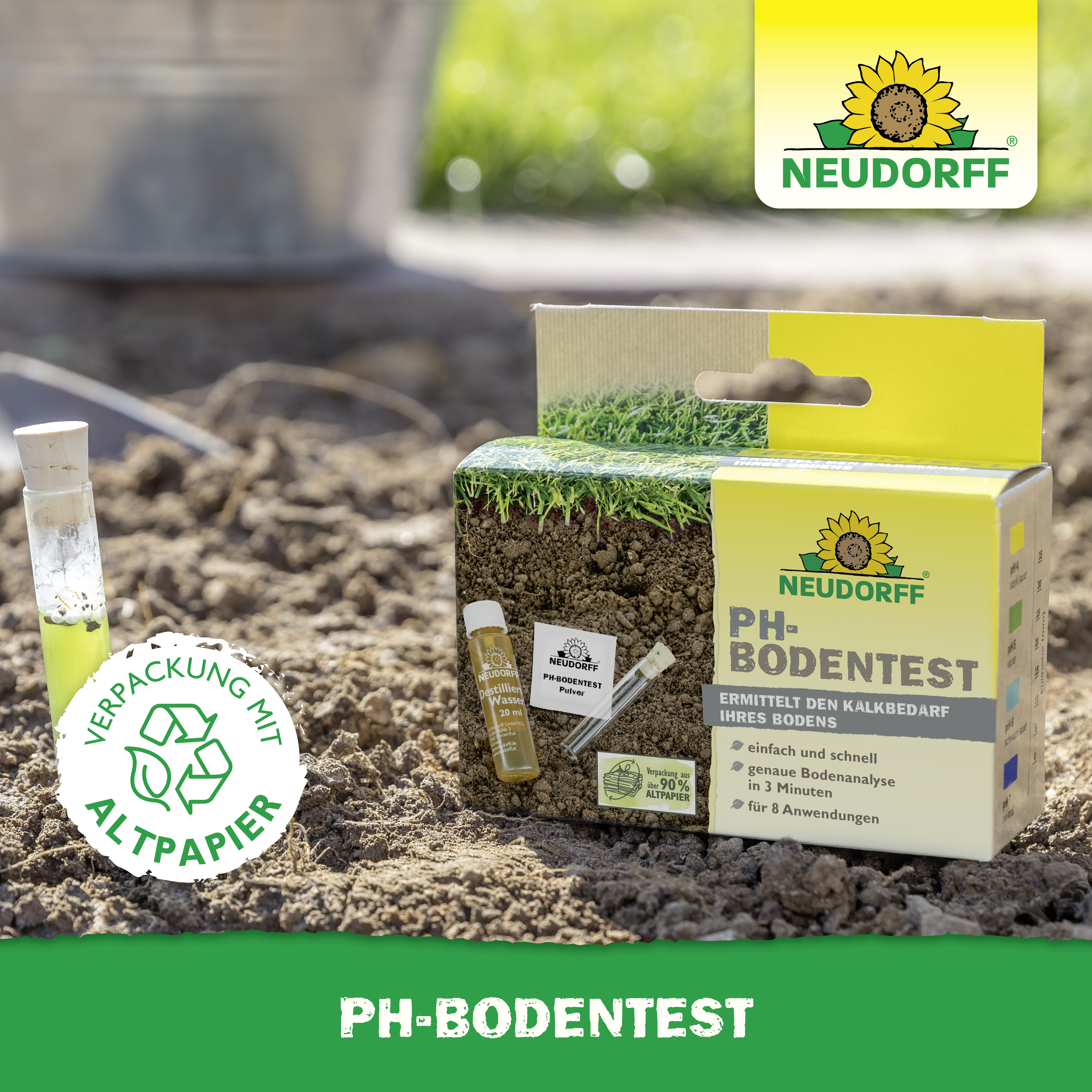 Neudorff pH-Bodentest