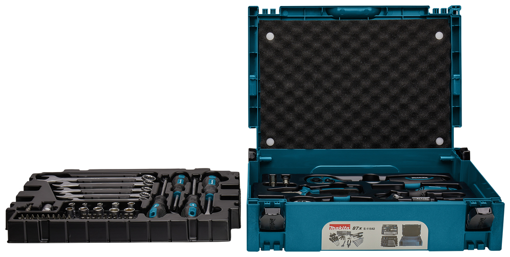Makita Werkzeug-Set 87-tlg. im MAKPACE-11542