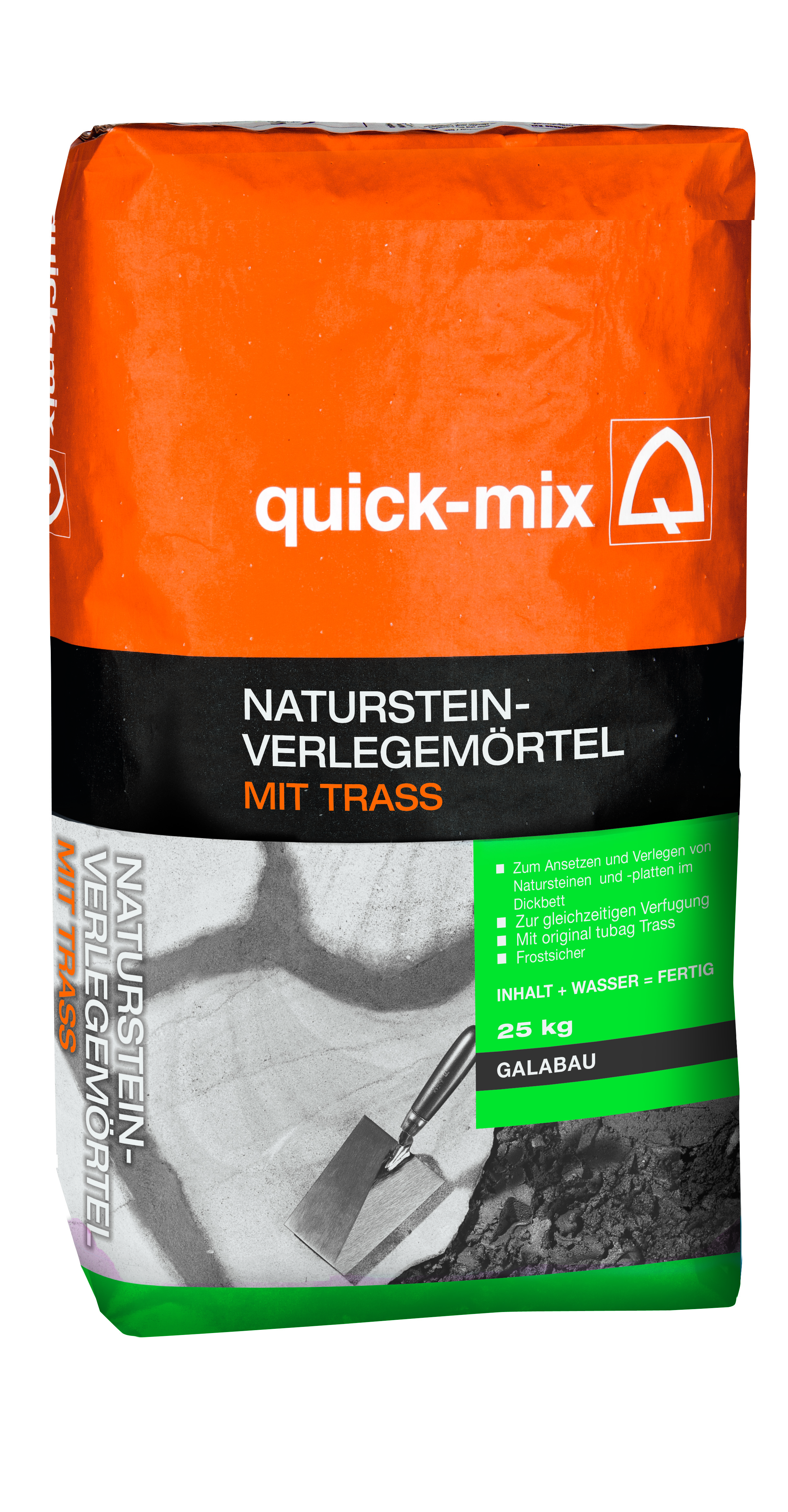 Quick-Mix Naturstein Verlegemörtel